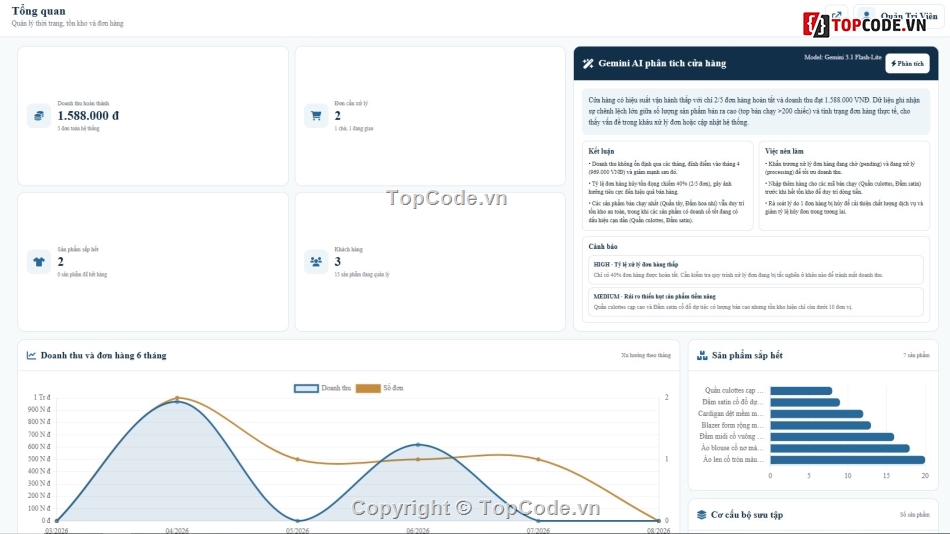 web bán quần áo,code bán áo quần,website in áo